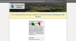 Desktop Screenshot of comunevattaro.tn.it
